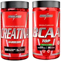 Combo Creatina 120 Caps + BCAA Top 120 Caps – Ganho de Massa e Recuperação Muscular