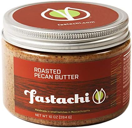 Fastachi Roasted Pecan Butter (10oz) | All-Natural, No Additives, Hand Roasted