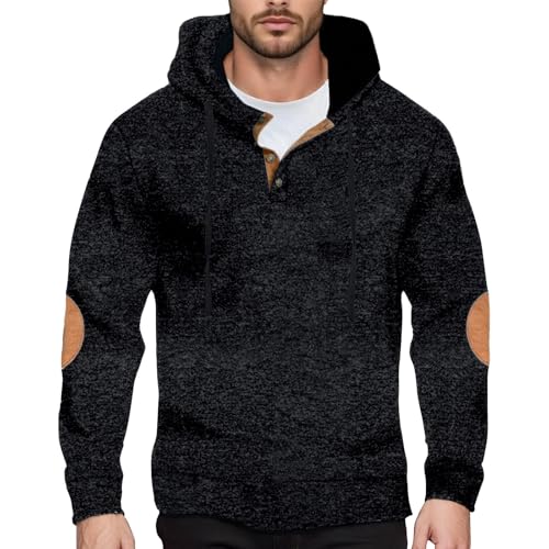 Pull en grosse maille col camionneur demi-zip pour homme streetwear