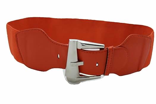 【未使用】melt the lady swirl belt tops Women's Fashion Vintage Wide Waist Belt Elastic Stretch