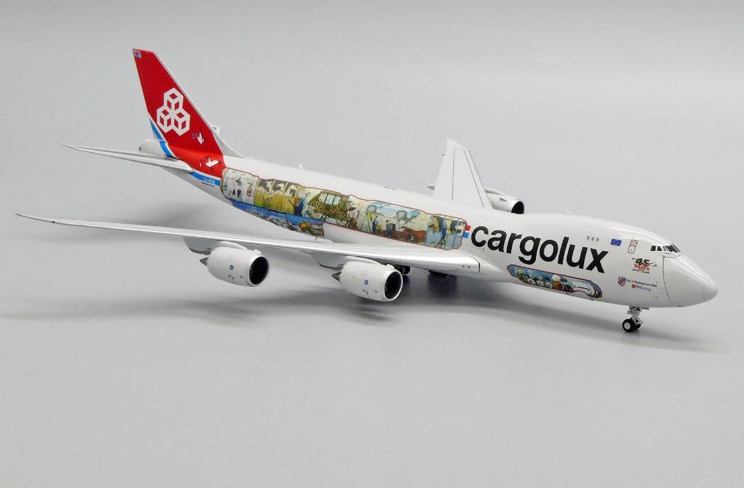 カーゴルクス 747-8F LX-VCJ 1/400 JC Wings 747-8F カーゴルックス航空「City of Zhengzhou」LX