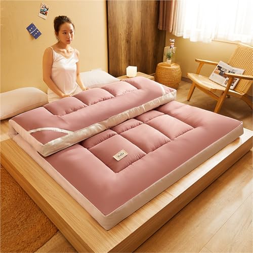 Cama Individual Plegable, Cama Doble, colchón tamaño Queen, colchón para Dormir para Invitados de Varios tamaños, colchón portátil para Dormitorio de Estudiantes, colchoneta para Acampar