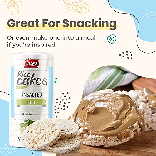 Lieber'S Liebers Rice Cakes, Kosher Certified Snack, Dairy Free thumb #3