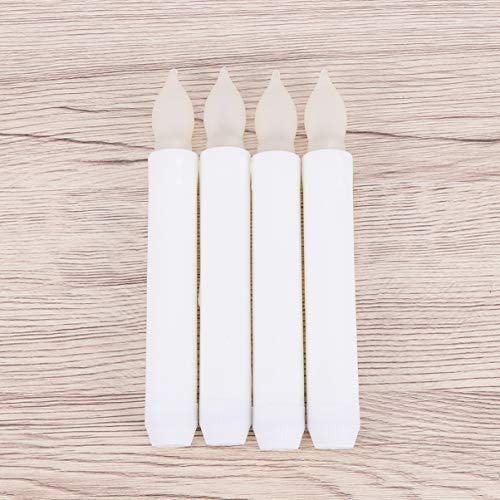 Velas LED decorativas para regalar en Navidad lote de 8 lámparas electrónicas seguras 3