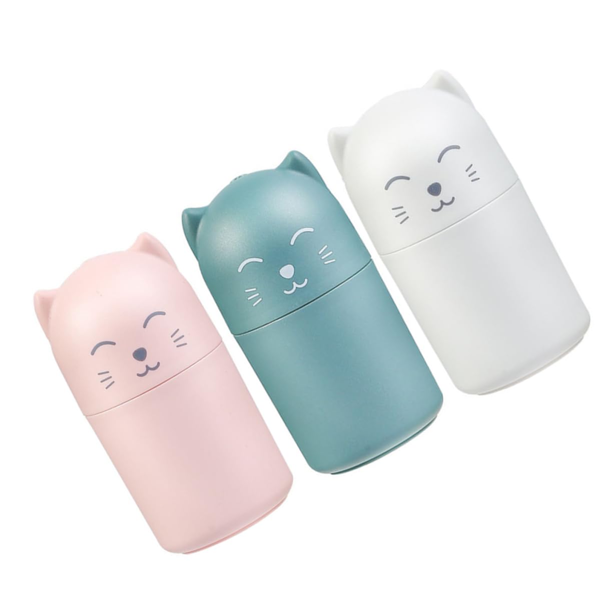 ABOOFAN 3Pcs Cartoon Toothpick Holders Press Open Plastic Toothpick Cans Pearl and Grapefruit Convenient and Portable Fruit Picks Organizers for Home