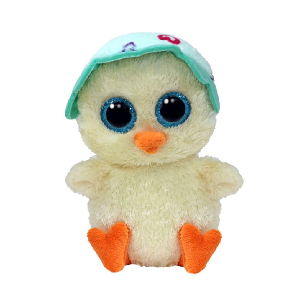 Ty Beanie Boo Emmie The Easter Chick with a Hat - 6"