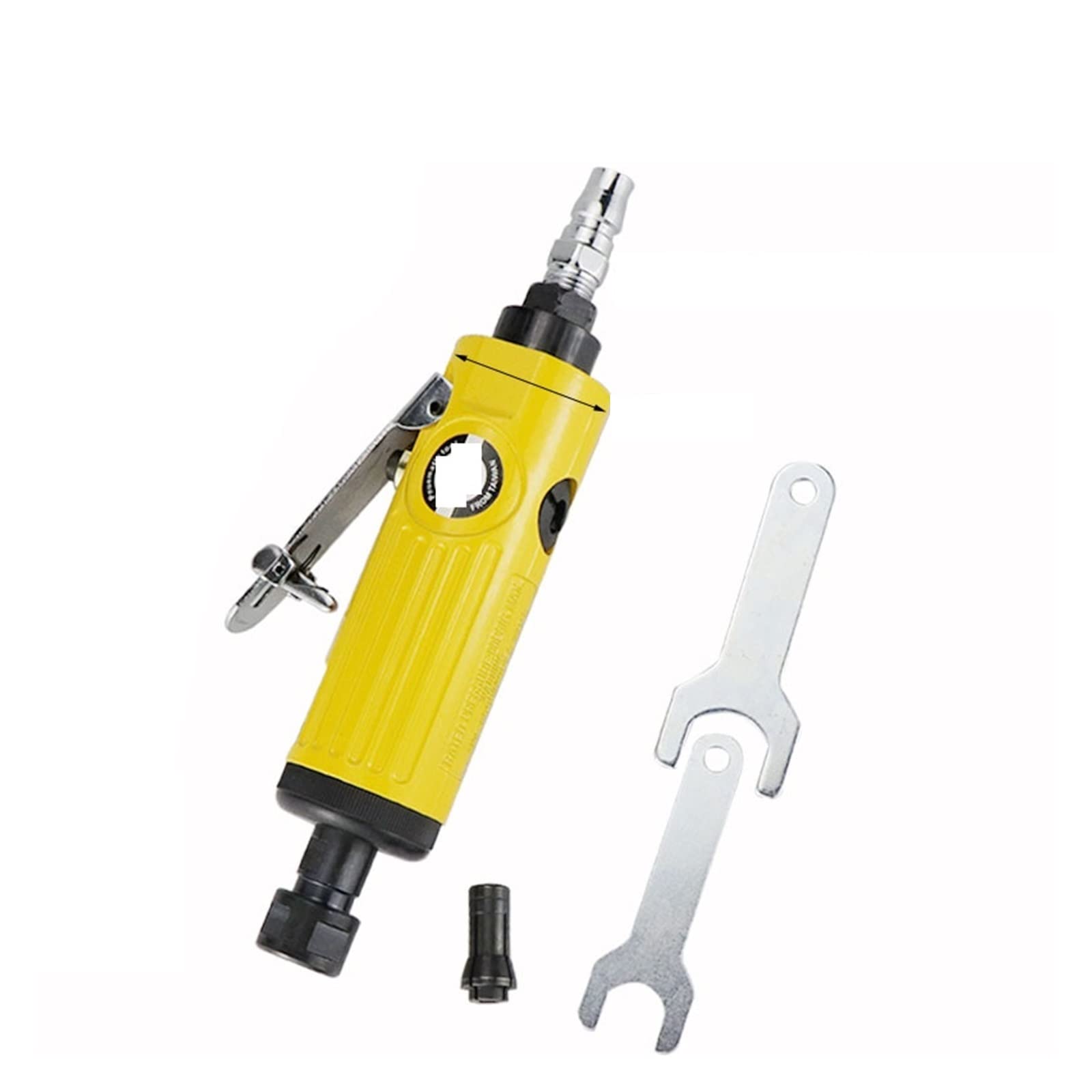 LNHHG 1/4inch Pneumatic Die Grinder Air Grinding Mill Engraving Tool Polishing Machine For Tools(Air Grinder 3707)