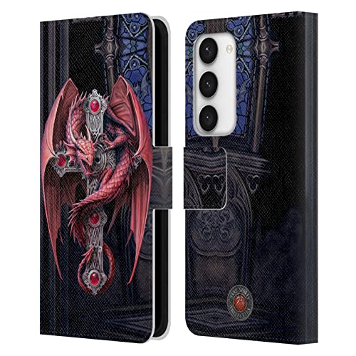 Carcasa Samsung S23 5G tipo libro con cierre magnético y diseño original de Anne Stokes 1
