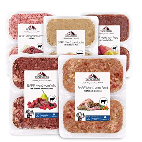 Tackenberg - Vorteilspaket Barf Menü für Hunde Cover
