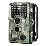 Enkeeo PH760 Trail Game Camera 1080P 16MP HD Hunting Camera 47pcs 850nm IR Night Vision IP56 Water Resistant with 0.2s Trigger Time 2.4