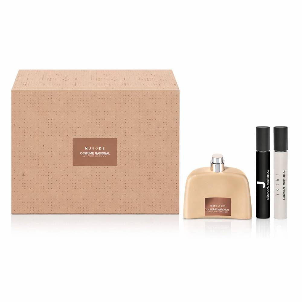 Costume National Nu So De Cofanetto Regalo, Eau de Parfum 100ml con Travel Spray 7,5ml e Scent 7,5ml, Set Profumo Donna
