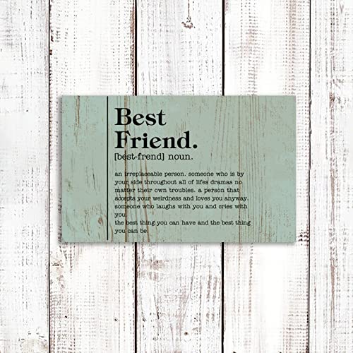 Panneau en bois Best Friend : l'art de sublimer l'amitié dans votre salon