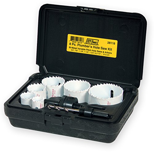IVY Classic 28118 Kit de 8 sierras huecas bimetálicas miniatura 1