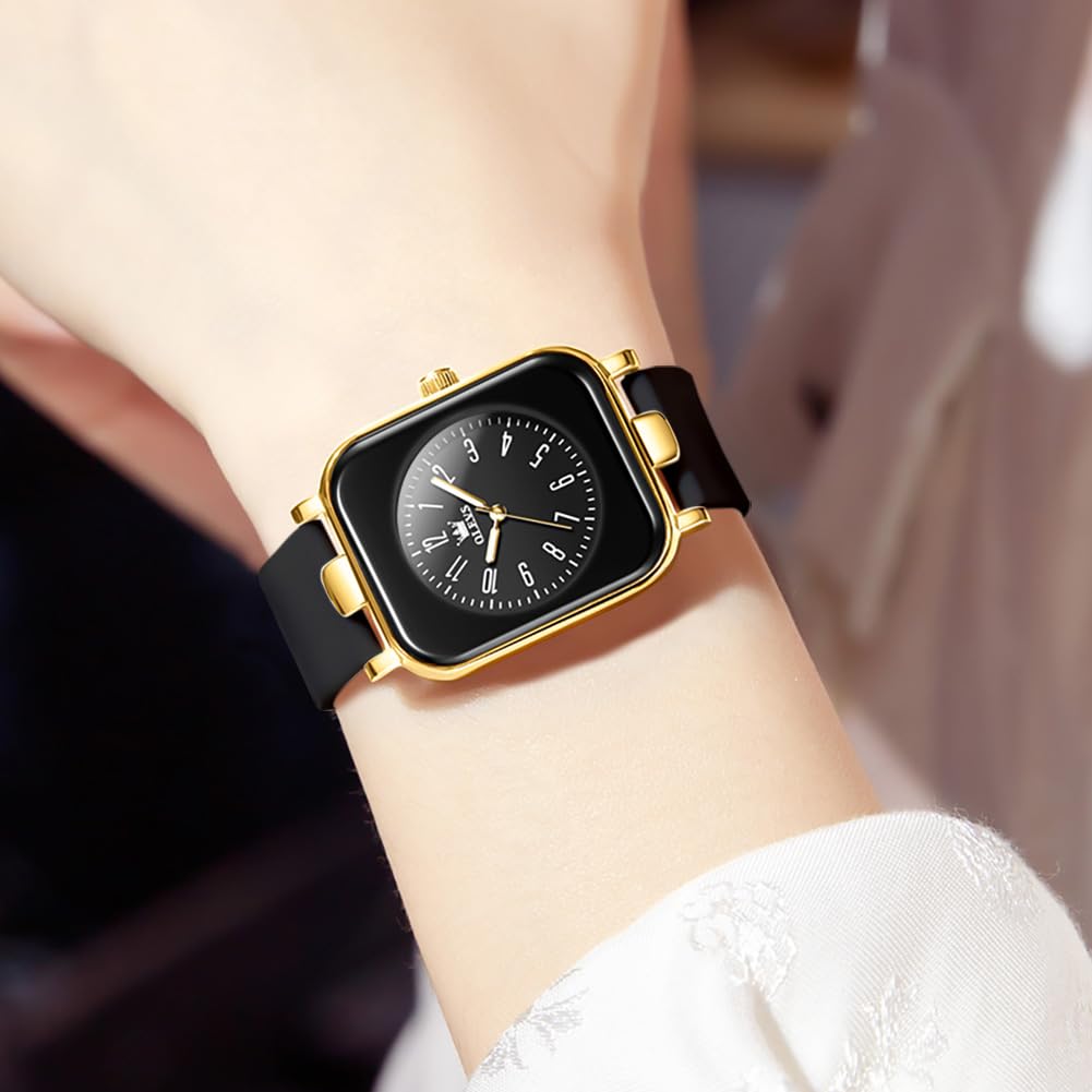 OLEVS Armbanduhr für Damen, lässig, modisch, zierlich, elegant, zierlich
