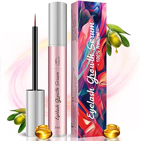 Wimpernwachstumsserum, 5 ml Professionelles Wimpernwachstumsserum Wimpern- und Augenbrauen-Enhancer-Serum Cover