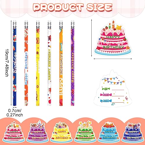 Panelee Set de 72 Lápices y Tarjetas de Cumpleaños miniatura 5