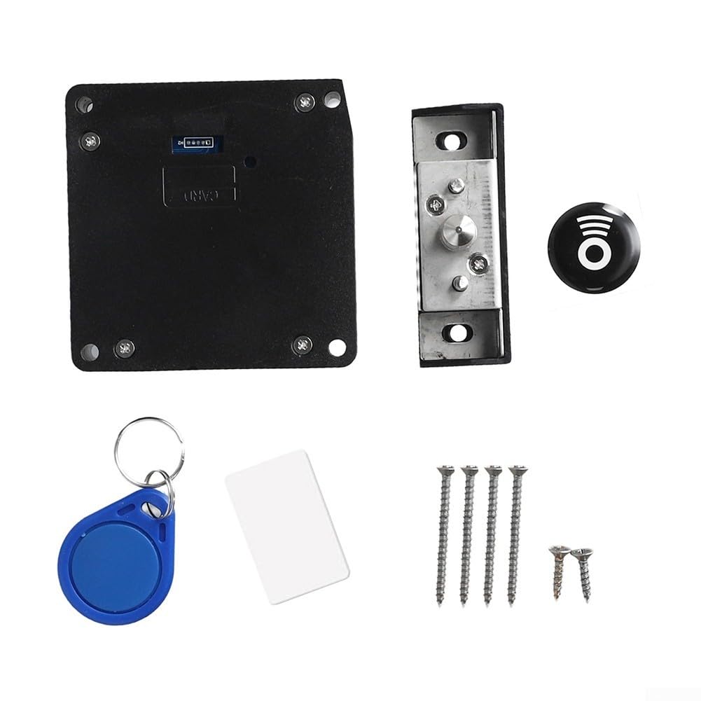 3 in 1 Door Lock Card/NFC/for for TTLOCK APP for UNLOCK Invisible Electronic Lock, 3 in 1 Electronic Lock for Doors, Cabinets, and Drawers