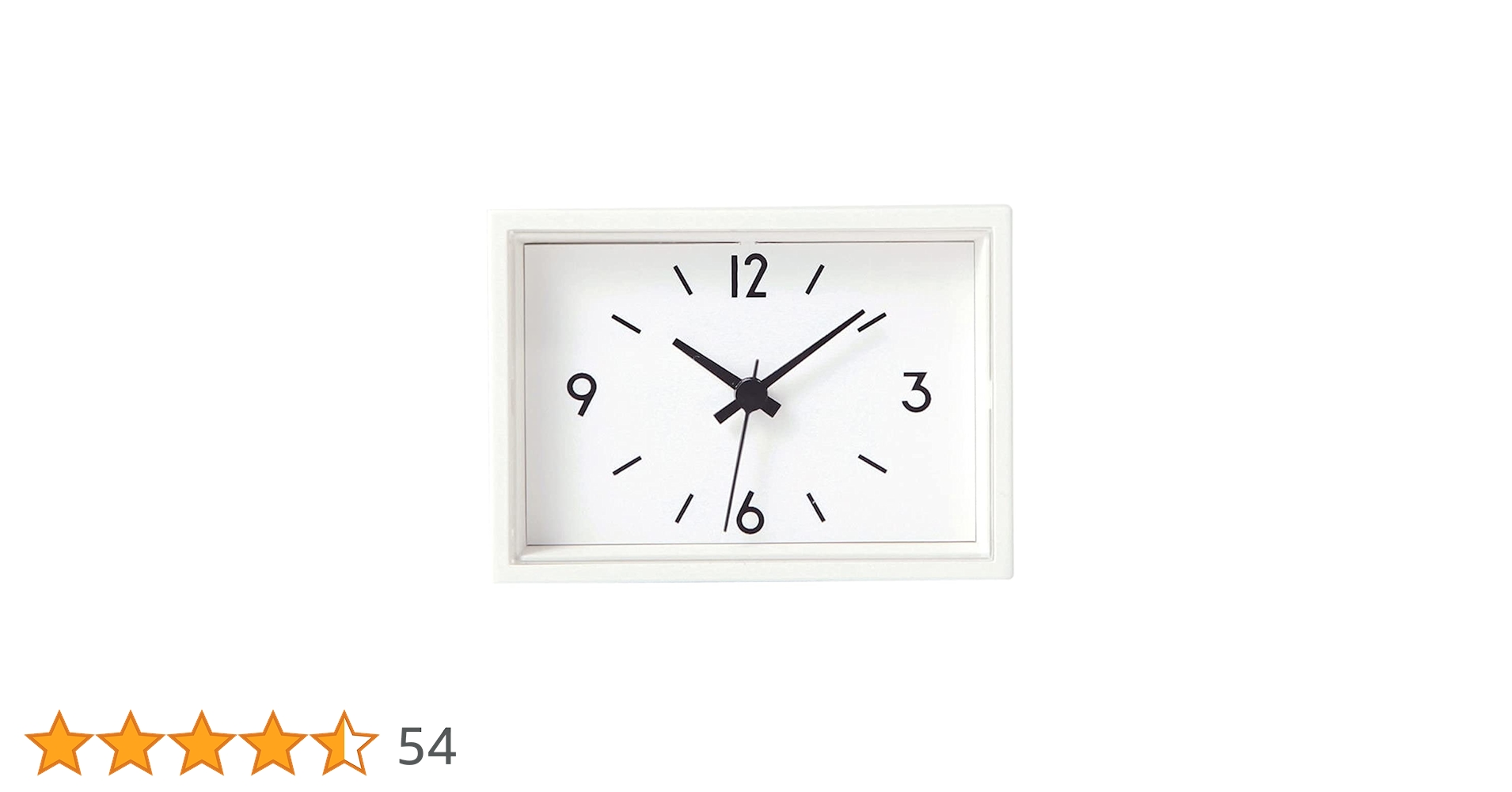 Amazon.co.jp: 無印良品 駅の時計・ミニ MJ-WCJSM2 44275771 白 幅71