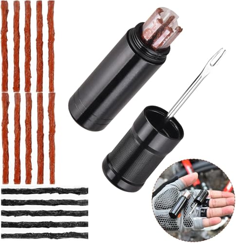 Kit Réparation Pneu Vélo Tubeless 1 Alésoir Fourche 15 Bandes Cyclisme – vue 7