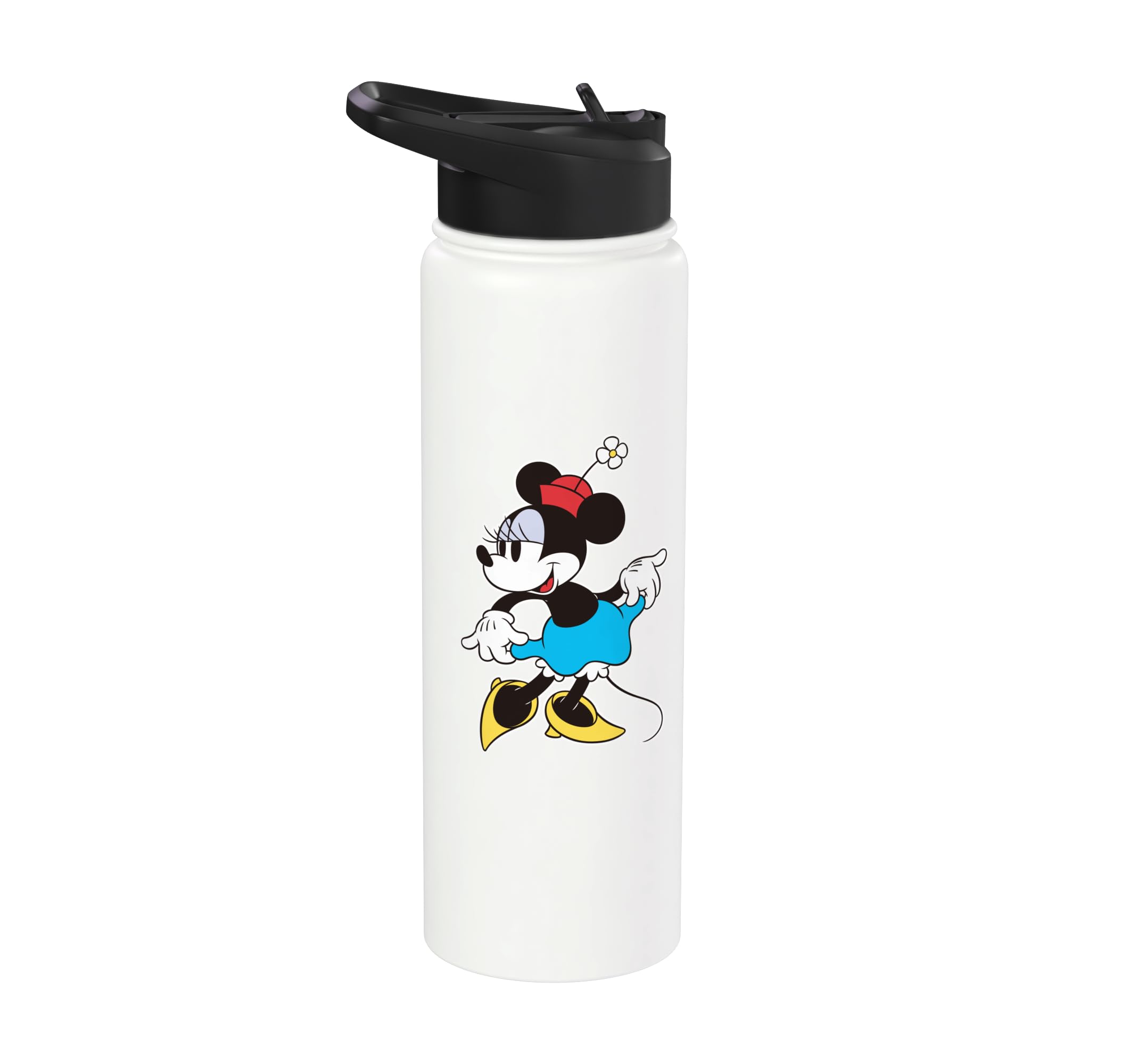 Disney Classic Minnie Mouse Graphic Stainless Steel Insulated Water Bottle