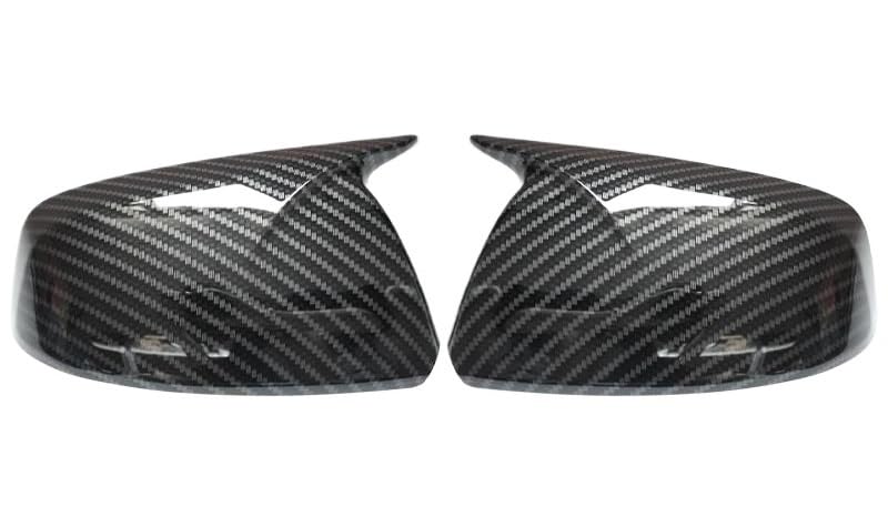 Coque rétroviseur look carbone Mercedes Classe A B W169 W245 élégance auto-adhésive