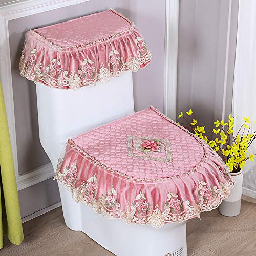 H·Aimee Wärmer WC-Sitzbezug WC-Sitz-Pad WC-Sitz,Verdickte Toiletten Sitzbezug Sitz Abdeckung für Universal Toilettensitz…