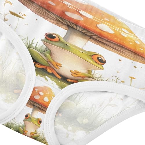 Cute Frog Mushroom Toddler Girls's Underwear 2T 202b89594