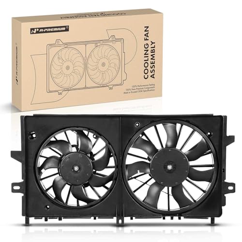 A-Premium Engine Radiator Cooling Fan Assembly Compatible with Select Chevrolet
