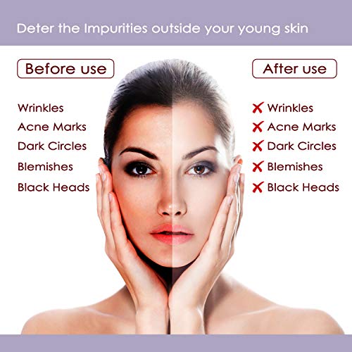 NutriGlow Platinum Diamond Gold and Pearl Facial kit 6-Pieces Skin Care Kit For Women, 250 gm+10ml - Image 5