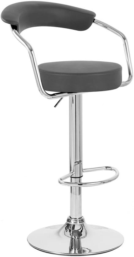 Omicron Kitchen Padded Salon Bar Stool (Set of 2)