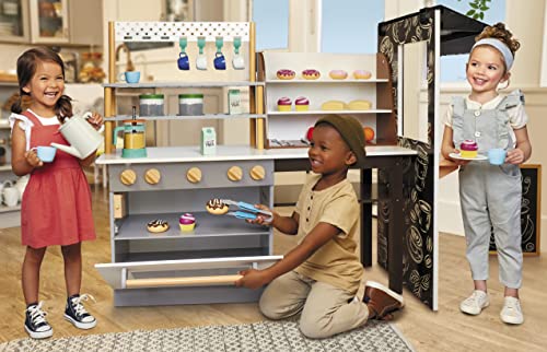 little tikes 657962EUC Echtholz Café & Bäckerei-Exklusive Spielküche-Kinderspielzeug-Kochen & Servieren mit über 20… – Bild 3