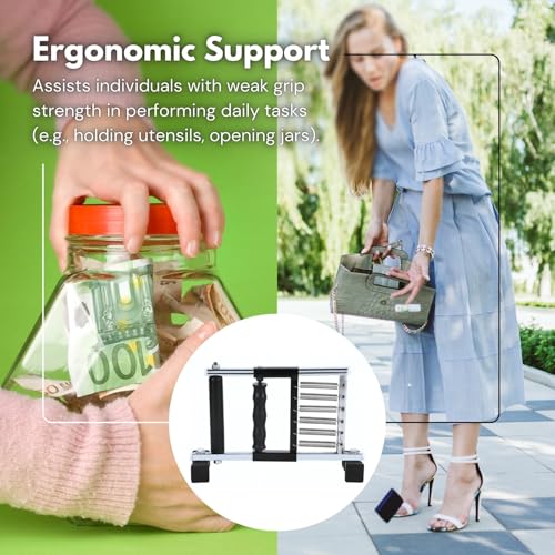 Image of Medgears Finger Gripper & Finger Ladder for Hand Therapy | Grip Strengthener & Shoulder Rehabilitation Exercise Equipment-VARIATION (Finger Gripper)