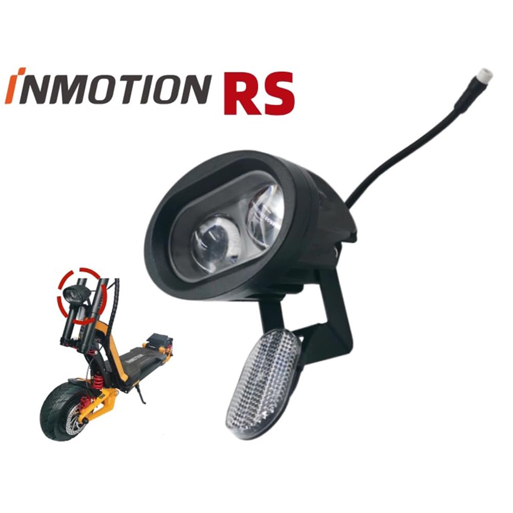 Inmotion RS Phare avant LED pour scooter électrique haute luminosité étanche
