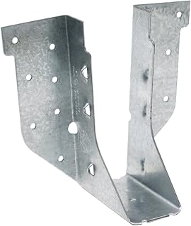 Simpson Strong-Tie HUS26 HUS Heavy U-Shaped Hanger - for 2x6 Beam Size, Face-Mount Joist Hanger, Double-Shear Nailing, Zinc Galvanized Steel Construction