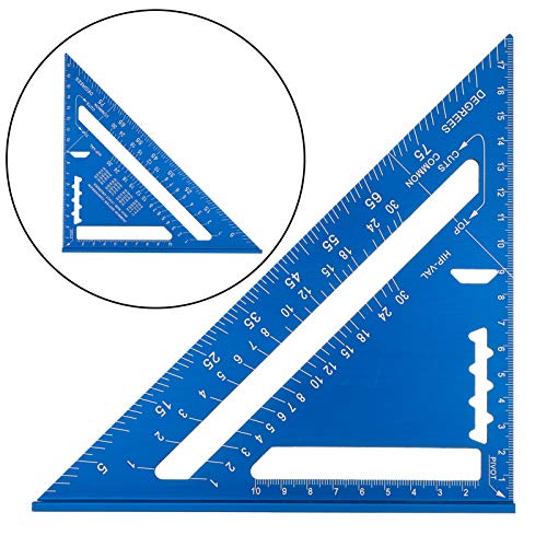 DASHUAIGE S27I Triangle square metric blue, Acrylic