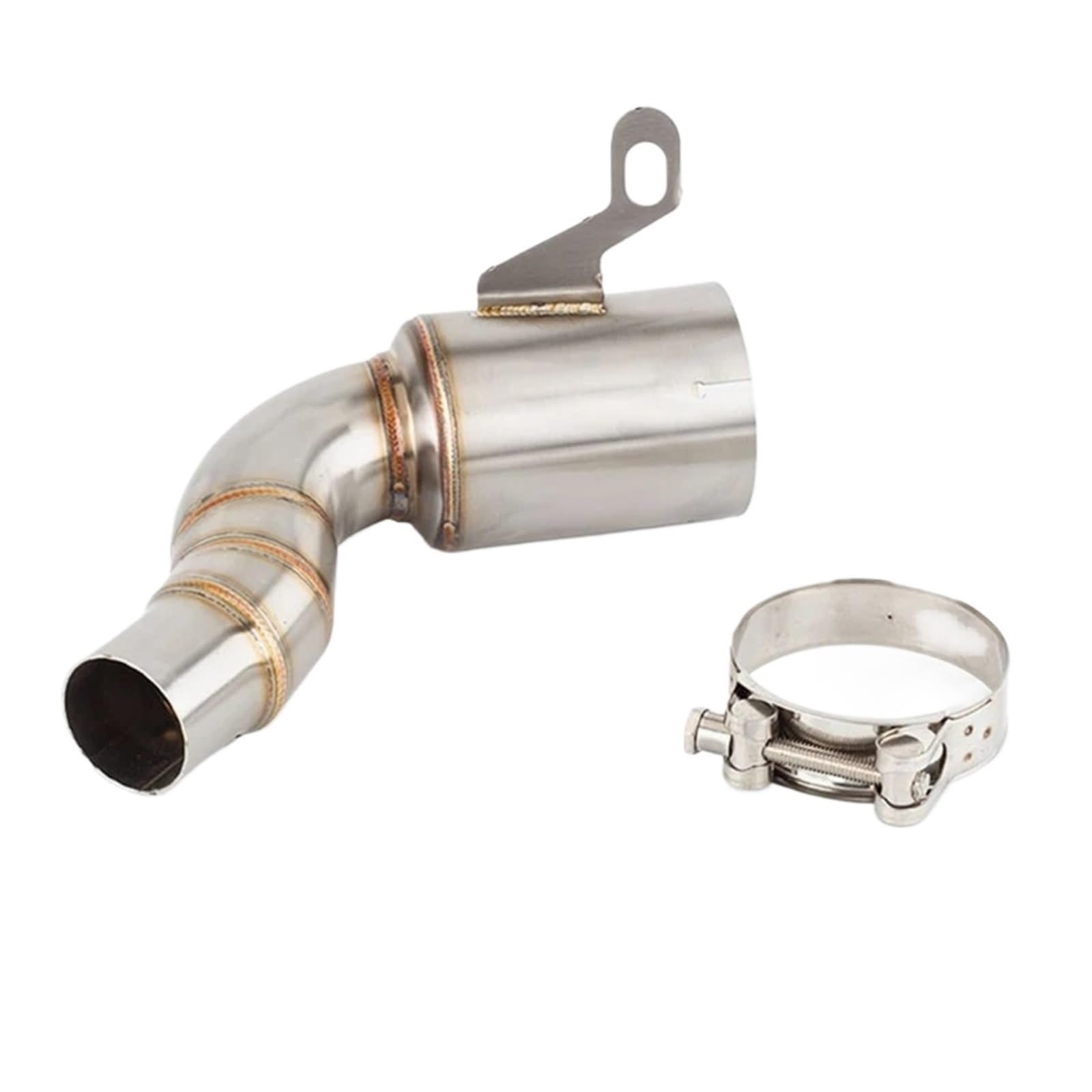 Tubo de Escape Escape de 45 mm con Enlace Central y catalizador Cut-Cat para KTM RC Duke 125 250 390 ADV Adventure 2020 2021 2022 Moto Tubo Escape