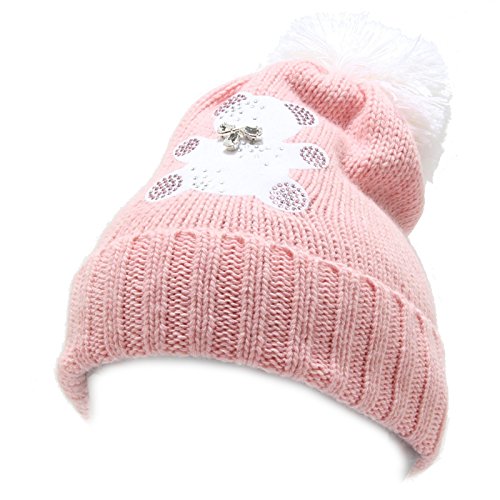 Bonnet bébé fille laine cachemire le cadeau de naissance idéal chaud et doux 6166I