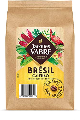 Jacques Vabre Café 500G Grains Brésil Calehao