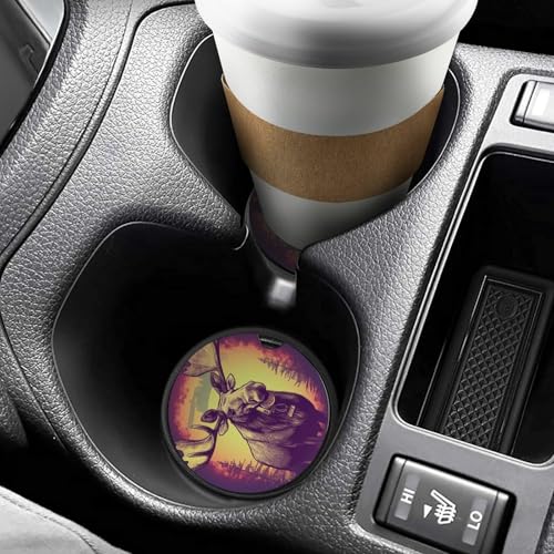 Posavasos para portavasos de carro, madera universal 2 pack miniatura 6
