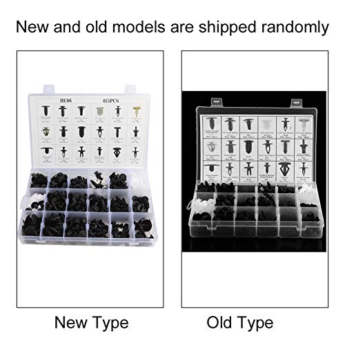 Clip di fissaggio per paraurti 415 pezzi 18