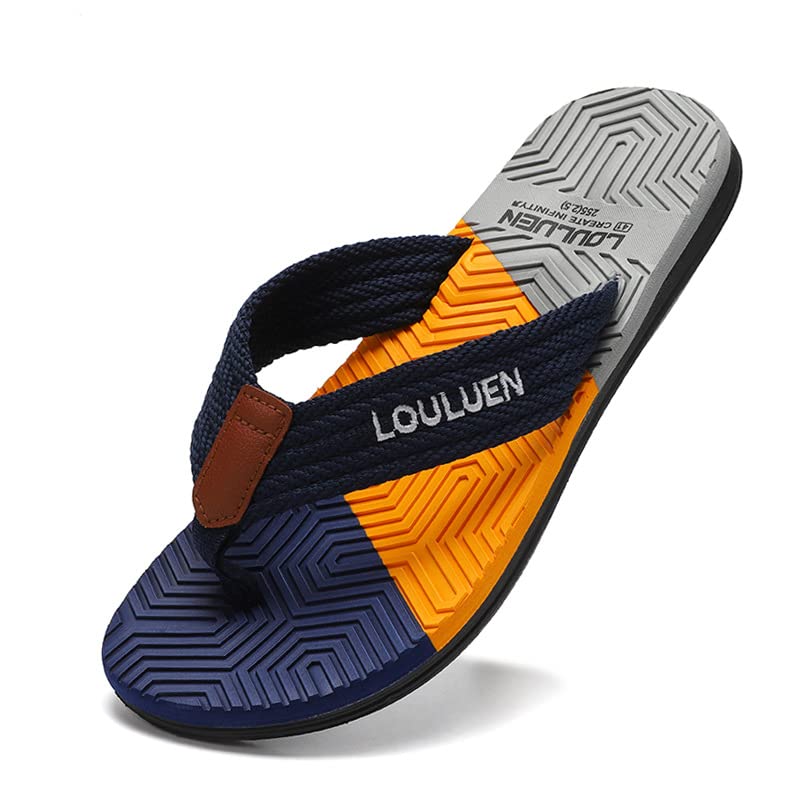 Men's fashionable set of casual sandals - comfortable outdoor summer, spring and autumn, round-toe PVC sole, lightweight and breathable fabric upper, beach shoes4