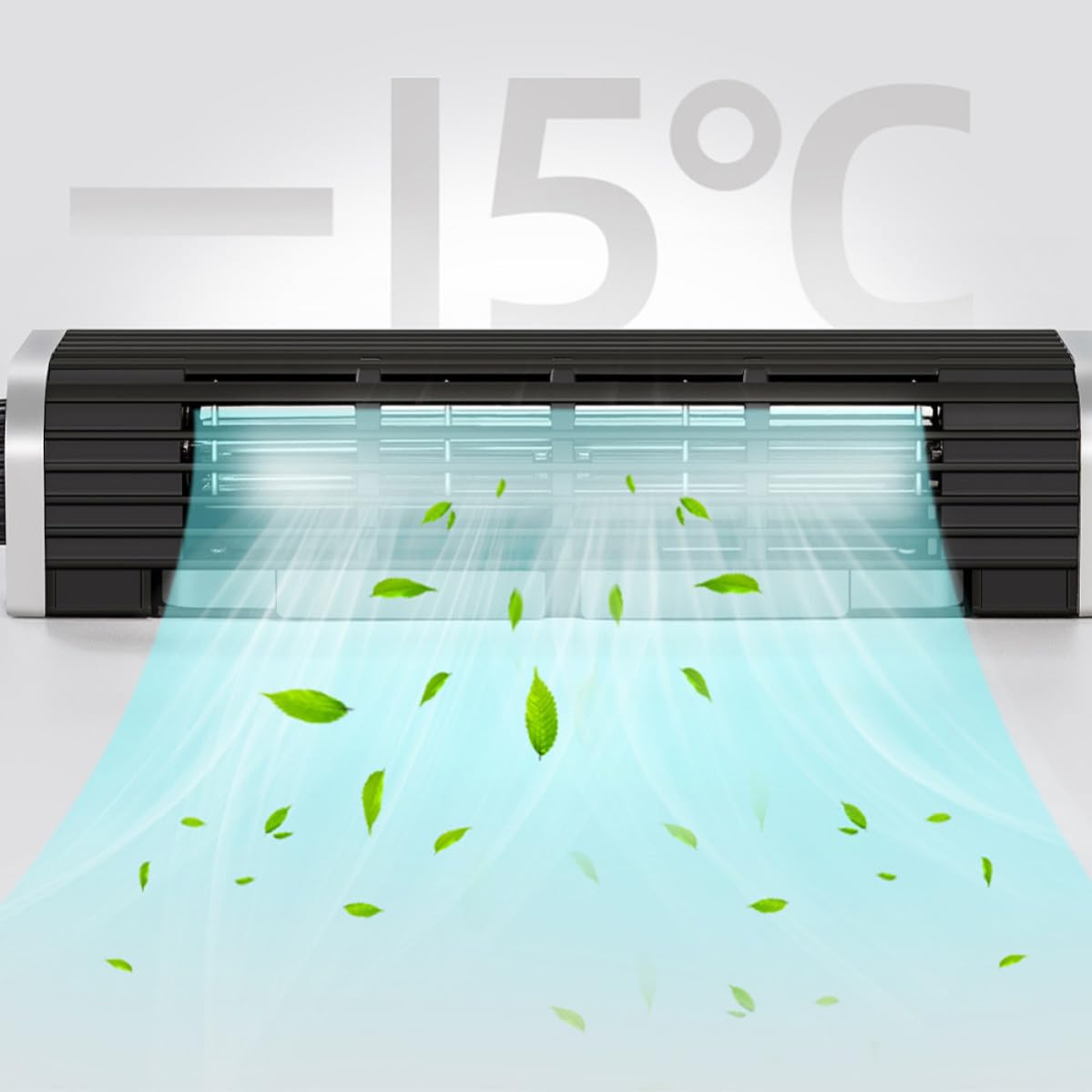 VILLCASE Refroidisseur Portable pour Ordinateur Portable en Alliage D'aluminium et Abs, Ventilateur USB Puissant à Faible Consommation, Support Réglable pour Tablette et Téléphone