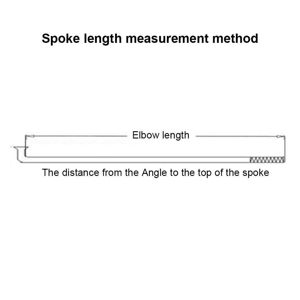 Fahrradspeichen 16er Set - Rostfreie Stahl Speichen Für Bike