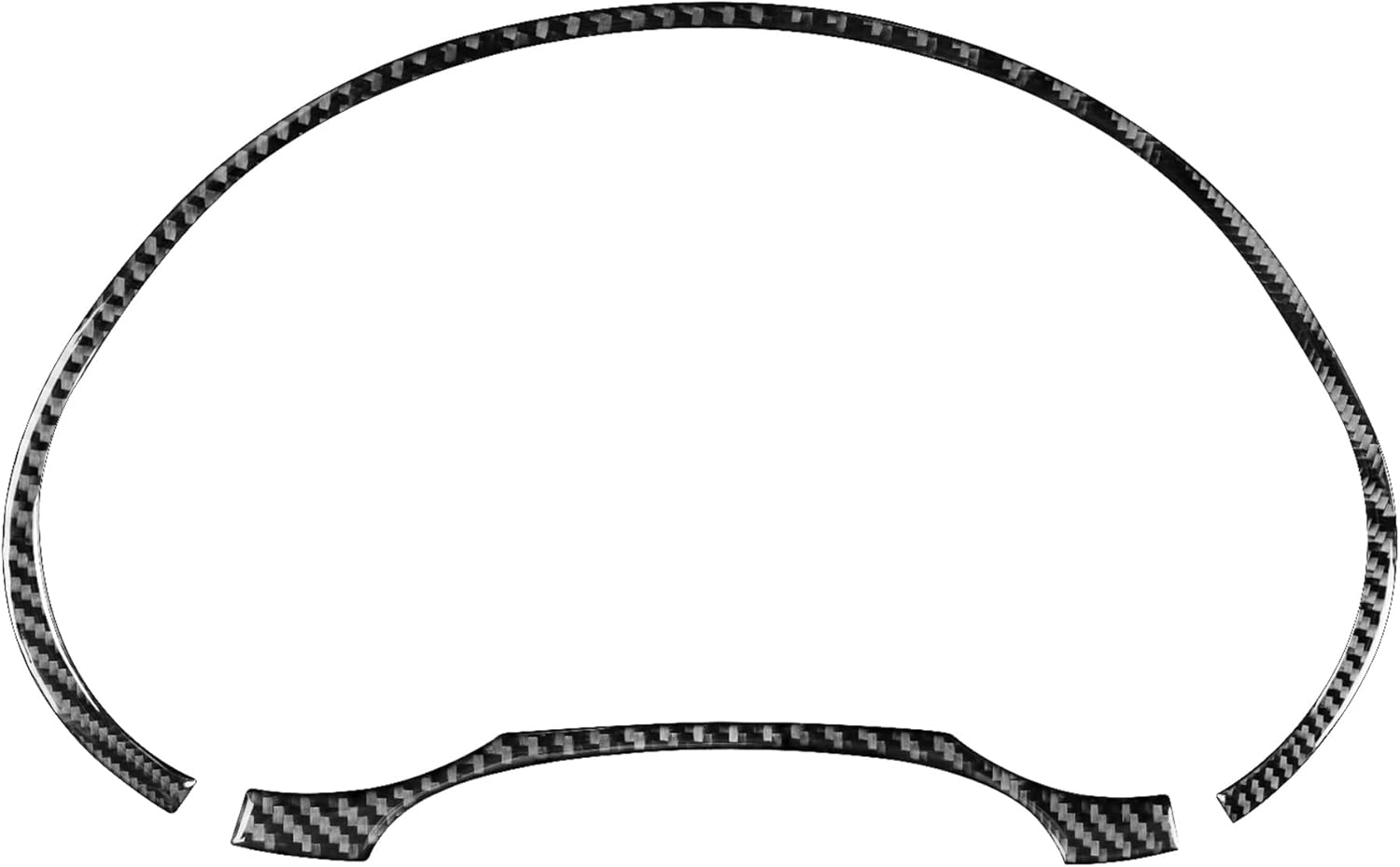 Carbon Fiber Frame Decal Cover Trim Compatible with Audi A3