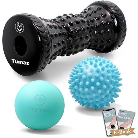 Tumaz 3-in-1 Massage Ball & Foot Roller Set Cover