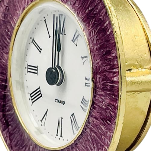 Reloj de mesa retro con maquinaria silenciosa de alta precisión 4