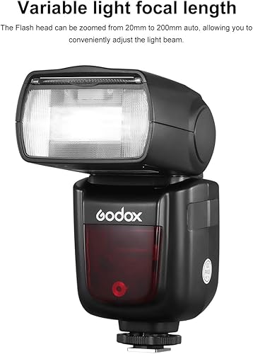 Miniatura 8 de Godox V860II-S TTL 2.4G sincronización de alta velocidad 18000s GN60 batería de iones de litio para cámara flash Speedlite compatible con cámaras