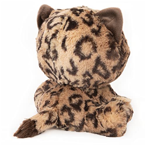 Gund P.lushes Designer Fashion Pets Sadie Spotson Leopard Cat Plush, Premium Stuffed Animal, Black And Pink, 6” #TOP2