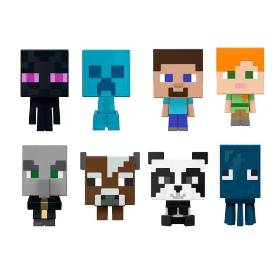 Amazon.co.jp: Mattel Minecraft Mob Head Minis 2022 マイクロ
