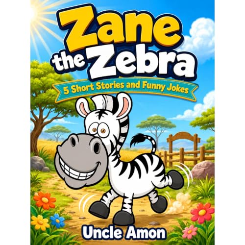 Zane the Zebra Audiolibro Por Uncle Amon arte de portada